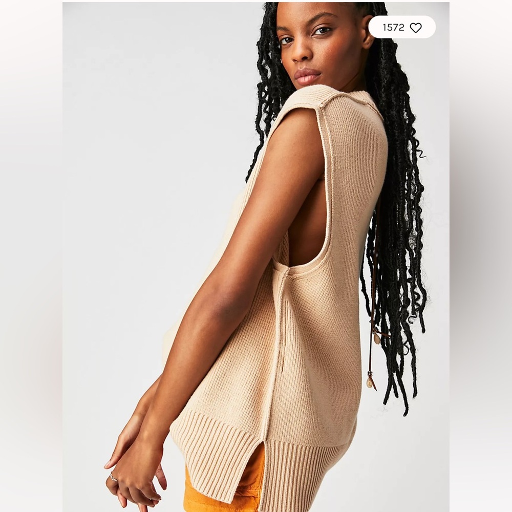 Free People Easy Street Tunic Vest